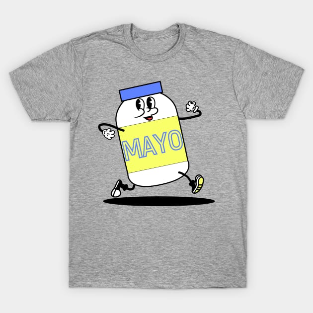 Mayo Cartoon T-Shirt by sasquatch54321